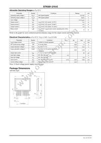 STK681-210-E Datasheet Page 2