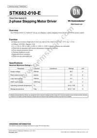 STK682-010-E Datasheet Cover