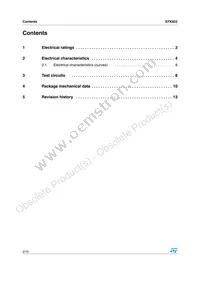 STK822 Datasheet Page 2