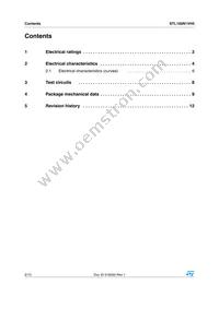 STL100N1VH5 Datasheet Page 2