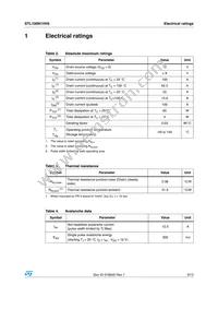 STL100N1VH5 Datasheet Page 3