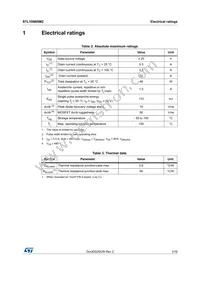 STL10N60M2 Datasheet Page 3