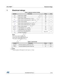 STL11N6F7 Datasheet Page 3