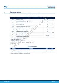 STL12N60M6 Datasheet Page 2
