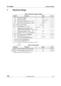 STL12N65M5 Datasheet Page 3