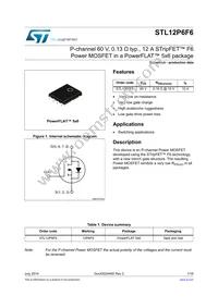 STL12P6F6 Datasheet Cover