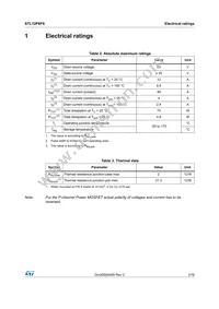 STL12P6F6 Datasheet Page 3