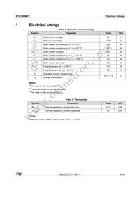 STL130N6F7 Datasheet Page 3
