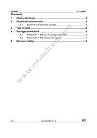 STL130N8F7 Datasheet Page 2