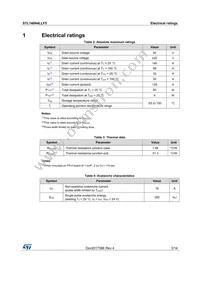 STL140N4LLF5 Datasheet Page 3