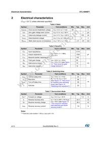 STL140N6F7 Datasheet Page 4