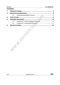 STL15N60M2-EP Datasheet Page 2