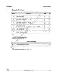 STL220N6F7 Datasheet Page 3