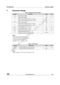 STL35N75LF3 Datasheet Page 3