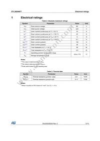 STL36DN6F7 Datasheet Page 3