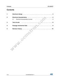 STL3N10F7 Datasheet Page 2