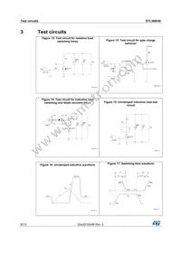 STL3NK40 Datasheet Page 8