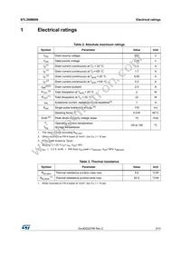 STL3NM60N Datasheet Page 3
