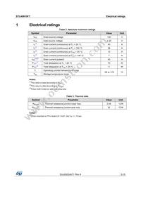 STL40N10F7 Datasheet Page 3