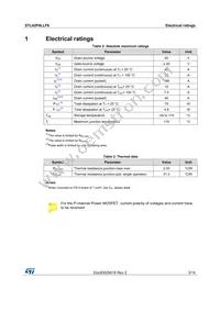 STL42P4LLF6 Datasheet Page 3