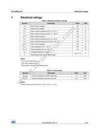 STL42P6LLF6 Datasheet Page 3