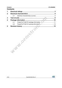 STL45N65M5 Datasheet Page 2