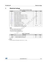 STL45P3LLH6 Datasheet Page 3
