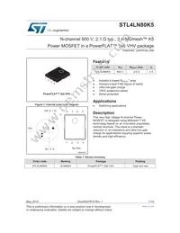 STL4LN80K5 Datasheet Cover