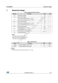 STL50DN6F7 Datasheet Page 3