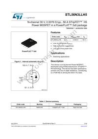 STL56N3LLH5 Datasheet Cover