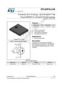 STL62P3LLH6 Datasheet Cover