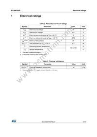 STL6N2VH5 Datasheet Page 3