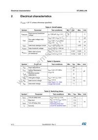 STL6N3LLH6 Datasheet Page 4