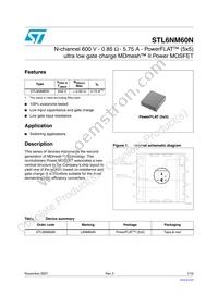 STL6NM60N Datasheet Cover