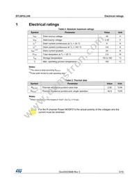 STL6P3LLH6 Datasheet Page 3