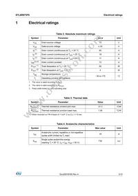 STL80N75F6 Datasheet Page 3