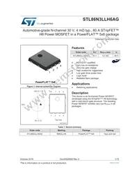 STL86N3LLH6AG Datasheet Cover