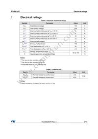 STL8N10F7 Datasheet Page 3