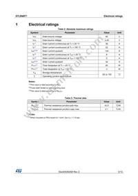 STL8N6F7 Datasheet Page 3