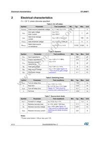 STL8N6F7 Datasheet Page 4