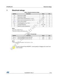 STL8P4LLF6 Datasheet Page 3