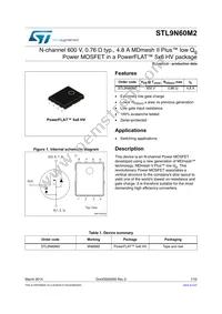 STL9N60M2 Datasheet Cover