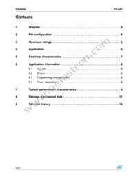 STLA01PUR Datasheet Page 2