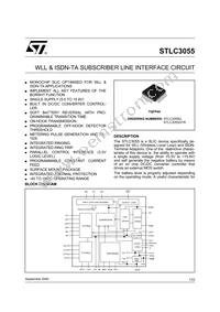STLC3055QTR Datasheet Cover
