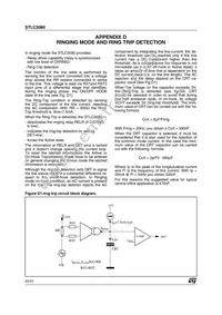 STLC3080TR Datasheet Page 20