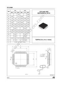 STLC3080TR Datasheet Page 22