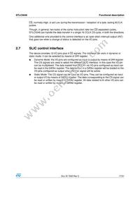 STLC5046 Datasheet Page 17