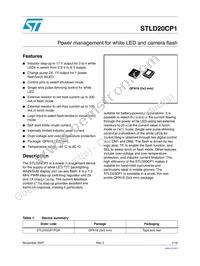 STLD20CP1PQR Datasheet Cover