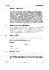 STLED25JR Datasheet Page 17