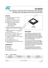 STLED325QTR Datasheet Cover